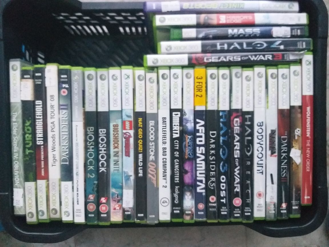 Gry Xbox 360 X360 games pudełkowe na konsole Wyprzedaż 

GRY XBOX 360