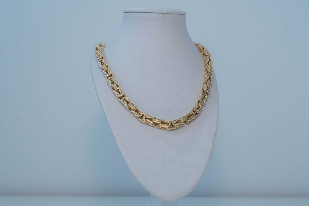 Złoty łańcuch królewski próby 585 99g