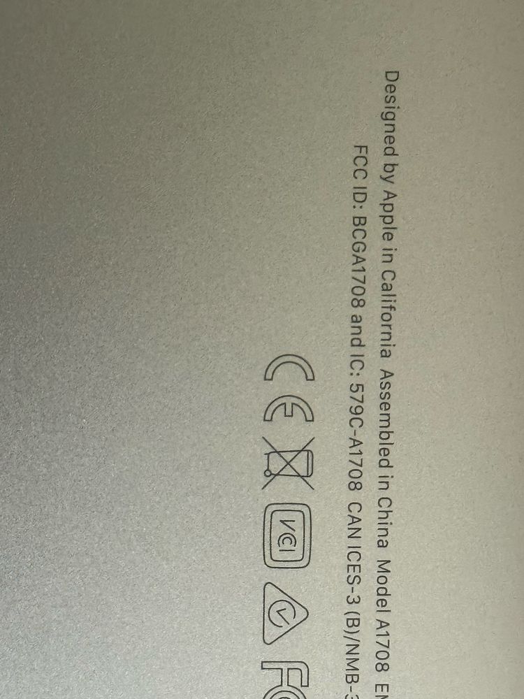Macbook pro 13 2017