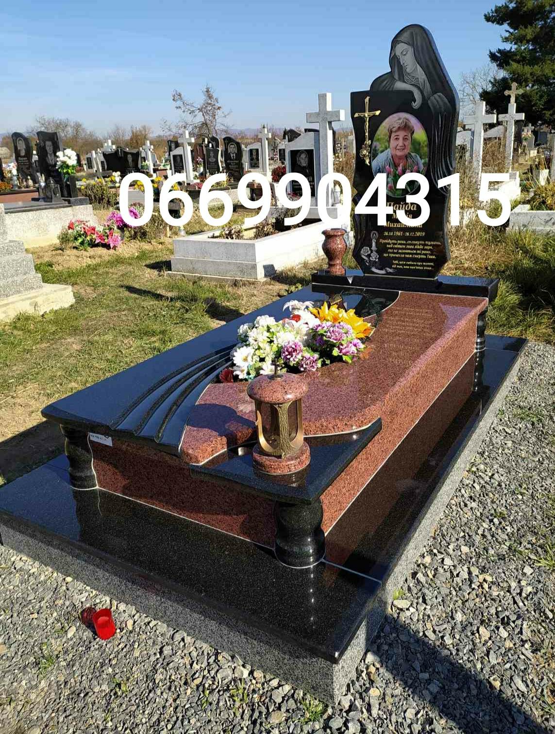 Пам'ятники з граніту, гранит, памятники, комплектуючі