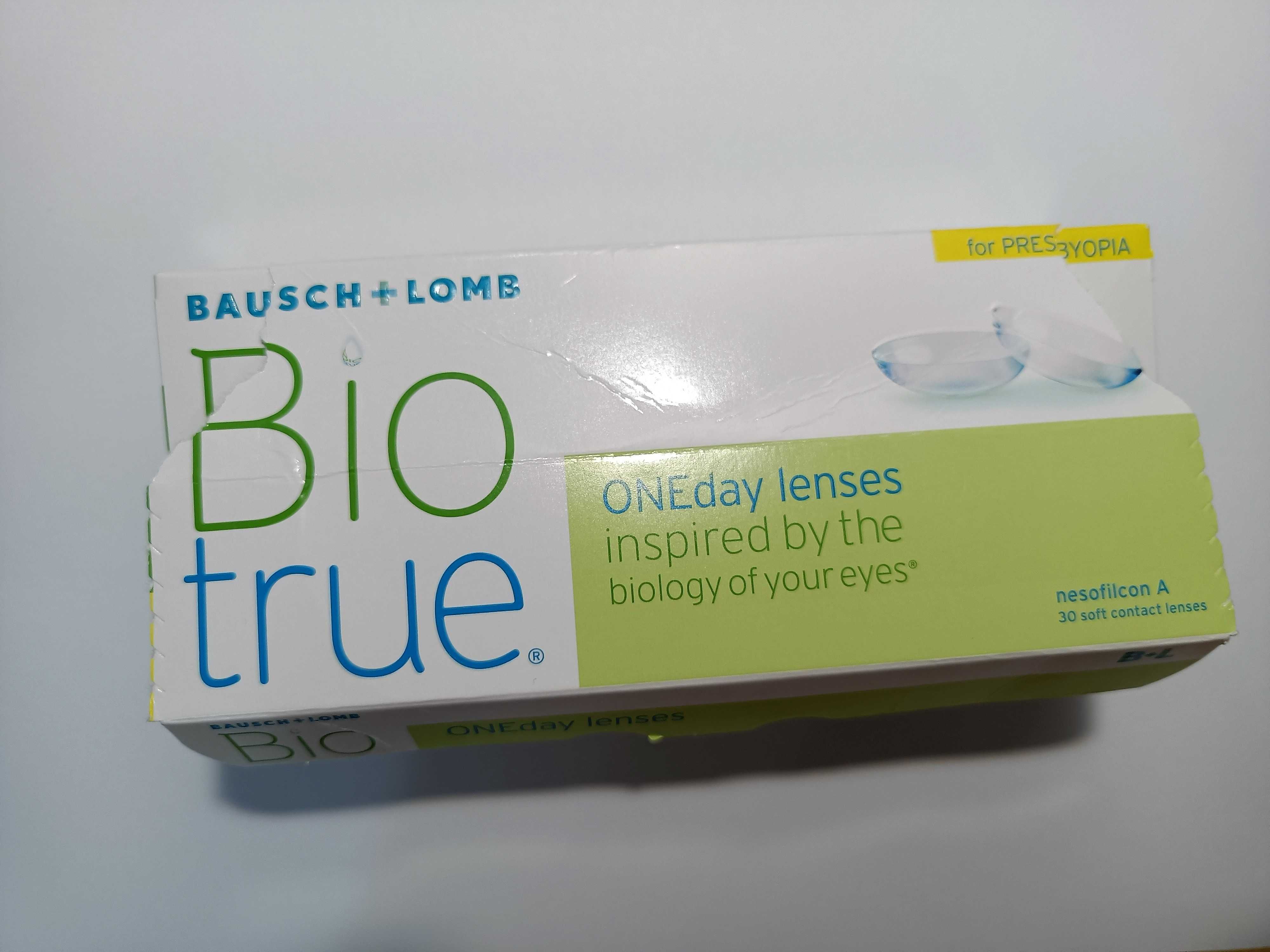 soczewki multifokalne Biotrue ONEday for Presbyopia -4,5 add low
