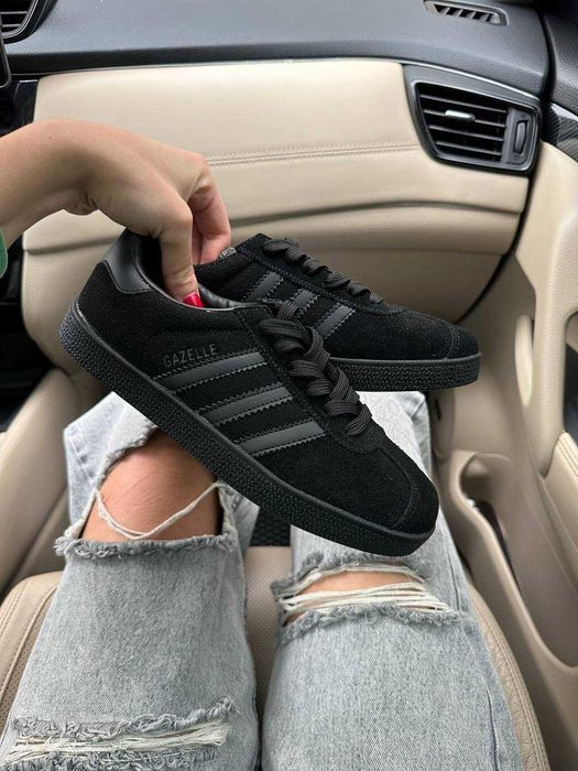 Кросівки Adidas Gazelle Full Black premium