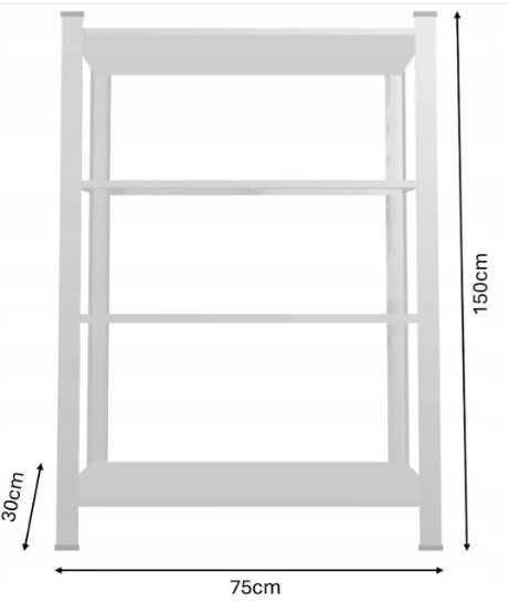 Металлический стеллаж для офиса склада резины магазина гаража аптеки