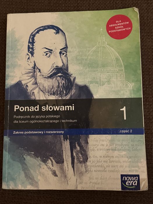 Książka z języka polskiego „Ponad słowami 1”