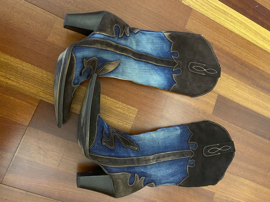 Botas Senhora de ganga