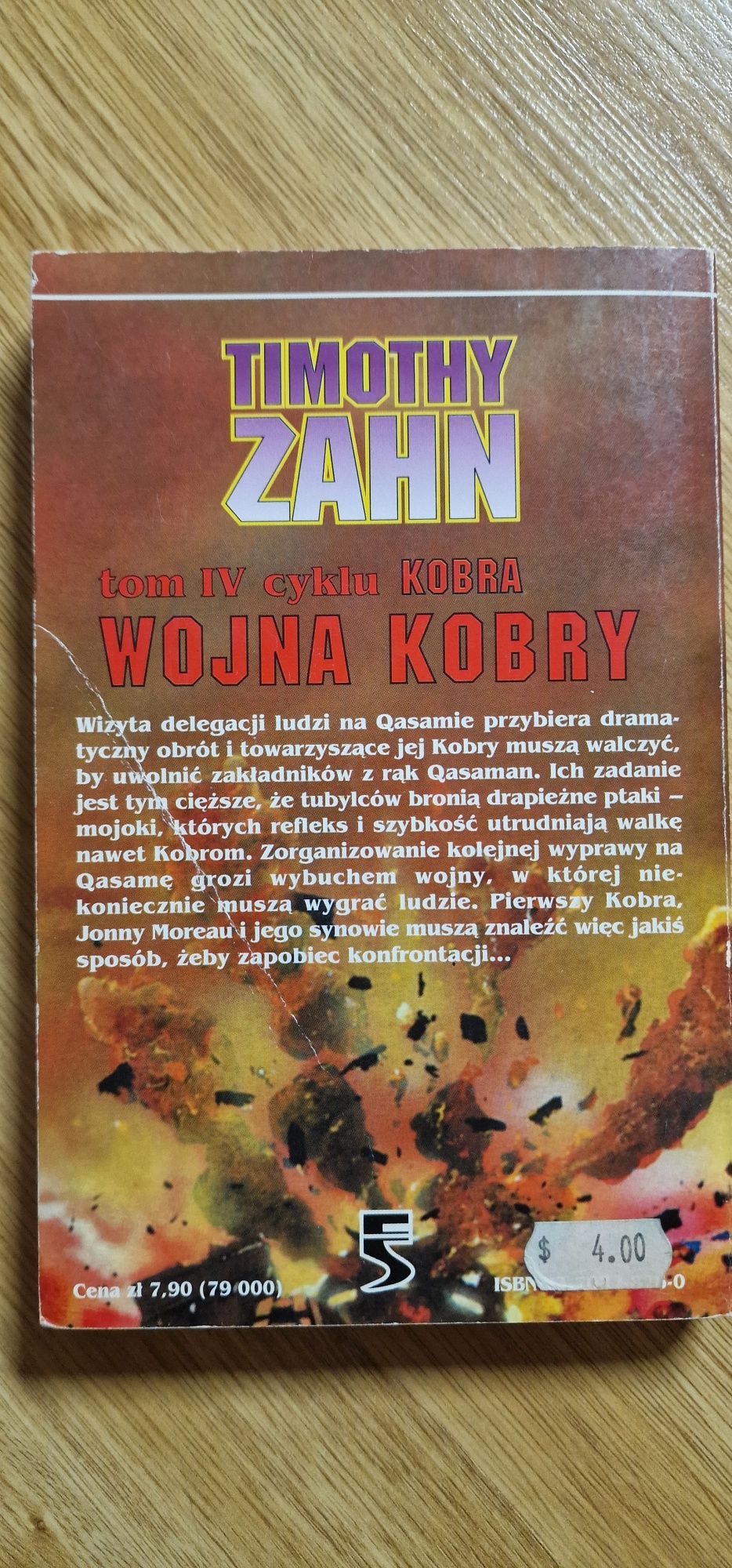 Timothy Zahn Wojna Kobry tom IV