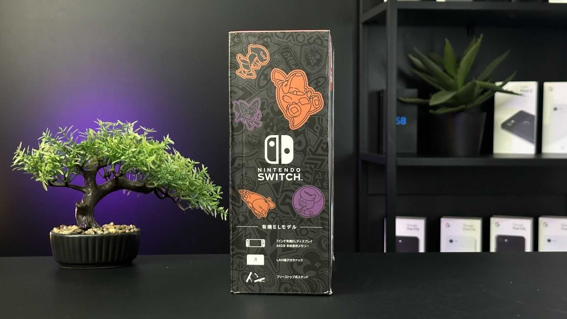 NEW Nintendo Switch OLED Model Pokemon Scarlet & Violet Edition