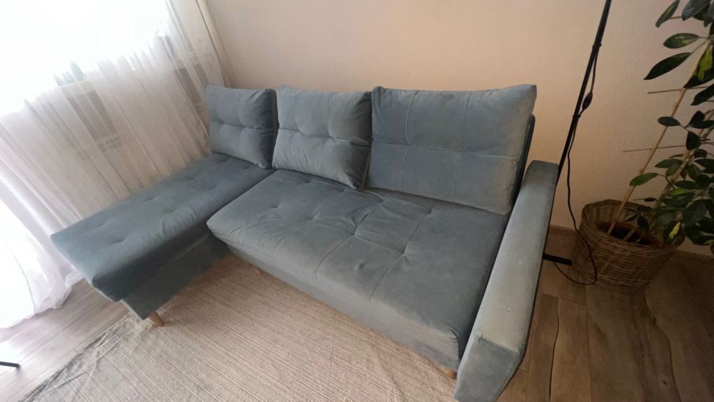 Narożnik z funkcją spania