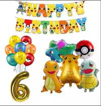 Decoração Festa Aniversário Pokemon Pikachu 2 a 8 anos NOVO