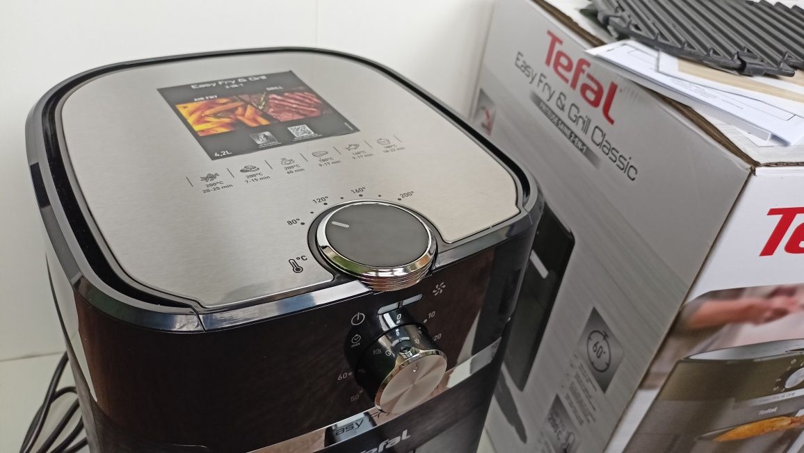 Мультипіч Tefal 2 в 1 (6 програм Мультипечь Аэрофритюрница)