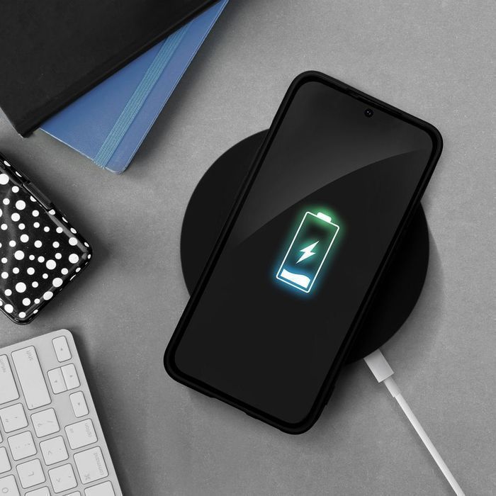 Futerał SILICONE do SAMSUNG S24 Plus czarny