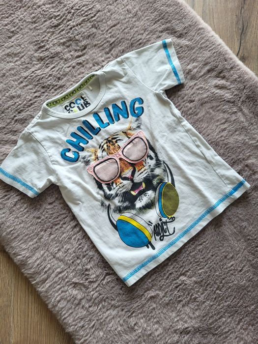 T-shirt z tygrysem r 98