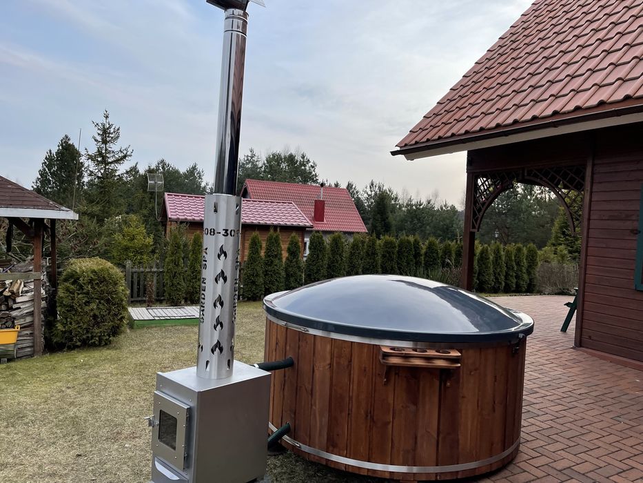 Balia sauna bania jacuzzi goraca beczka raty od ręki