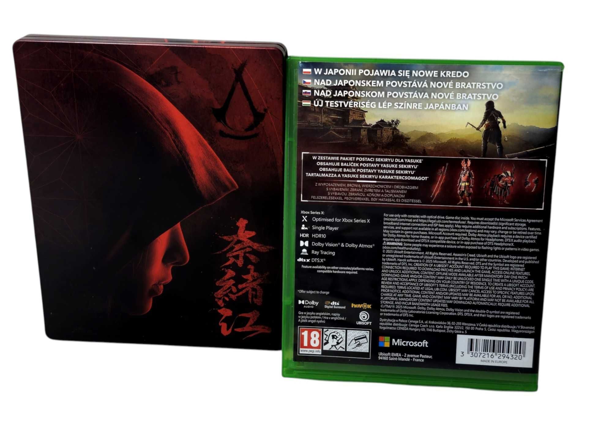 Gra Assassin's Creed Shadows XBOX Series X używana