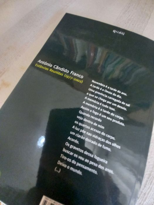 Antonio Cândido Franco antologia de poesia editada pela Quasi