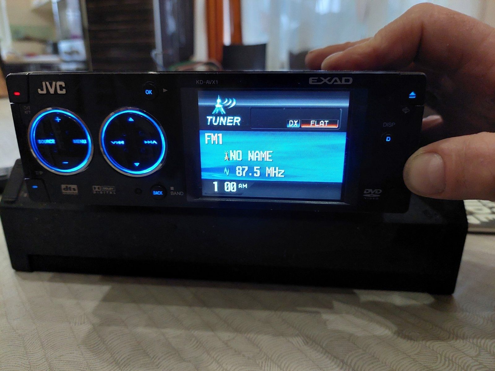 Панель для автомагнитоли JVC EXAD KD-AVX1