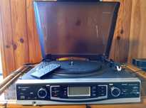 Gira discos/conversor para mp3 de discos vinil