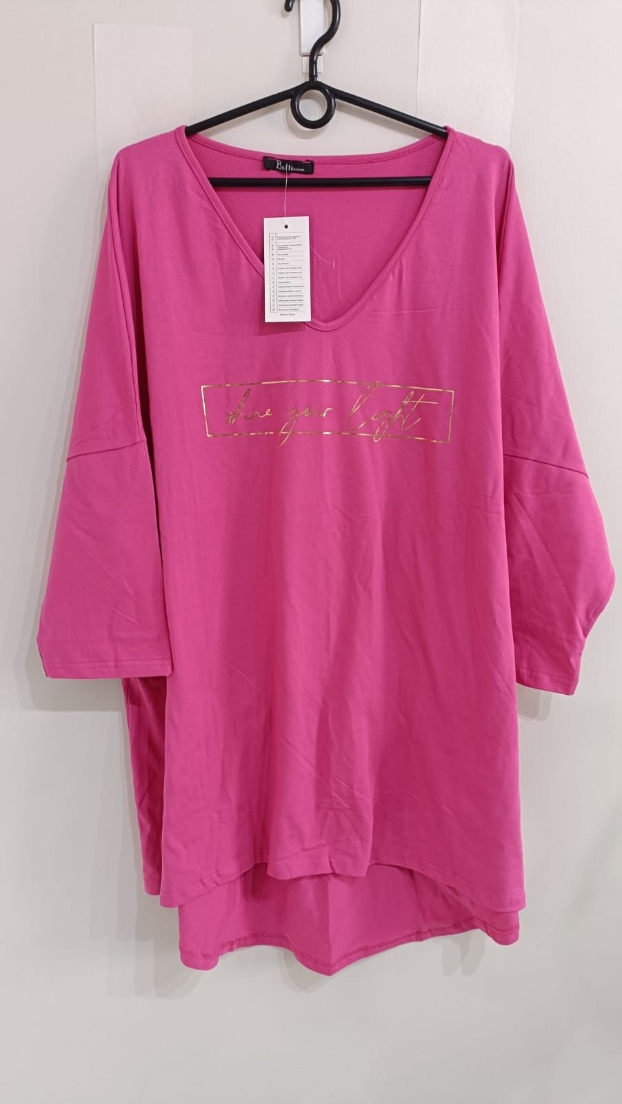 Bluzka, tunika plus size bawełna 50/52/54/56