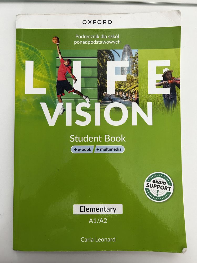 Podręcznik i ćwiczenie LIFE VISION