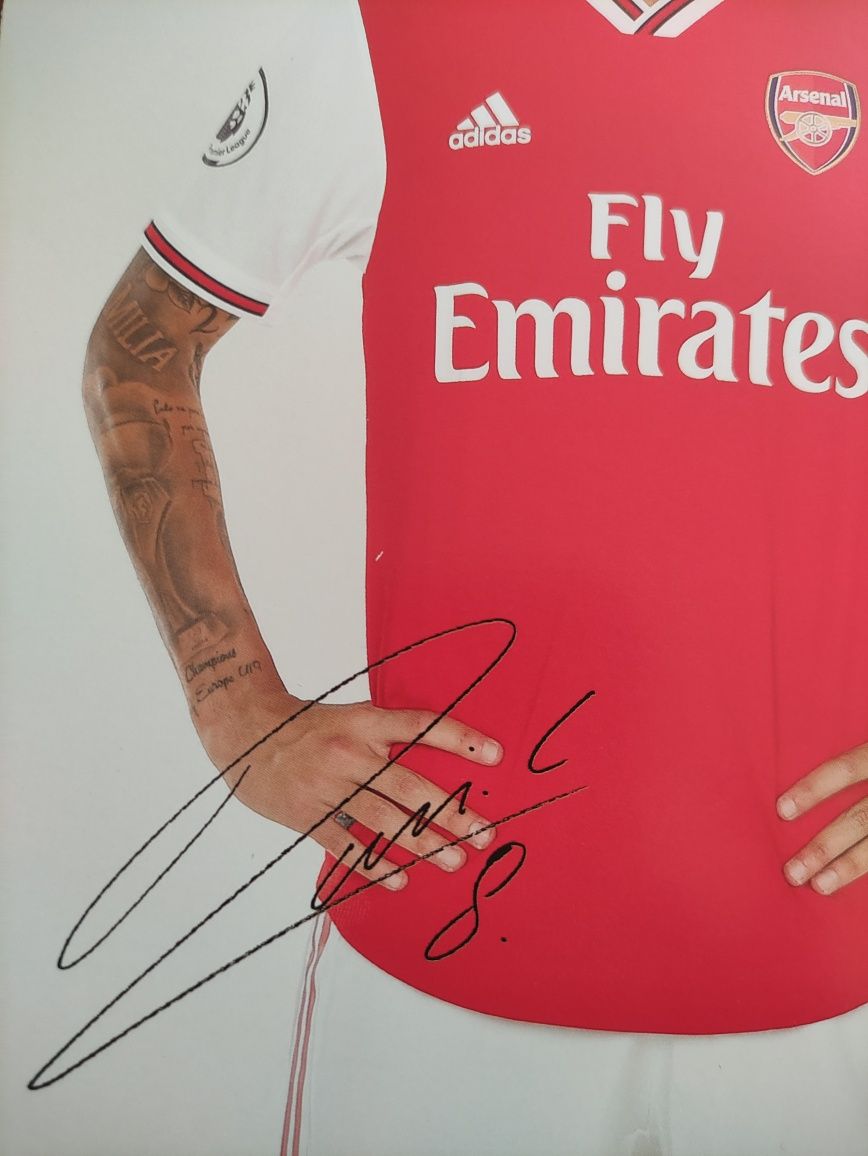 Autograf, podpis, nadruk Dani Ceballos Arsenal Piłka Nożna Sport