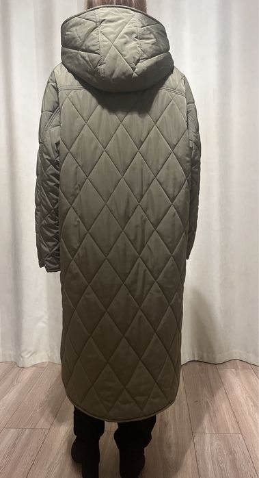 Куртка хакі довга