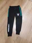 Spodnie dresy minecraft 134-140