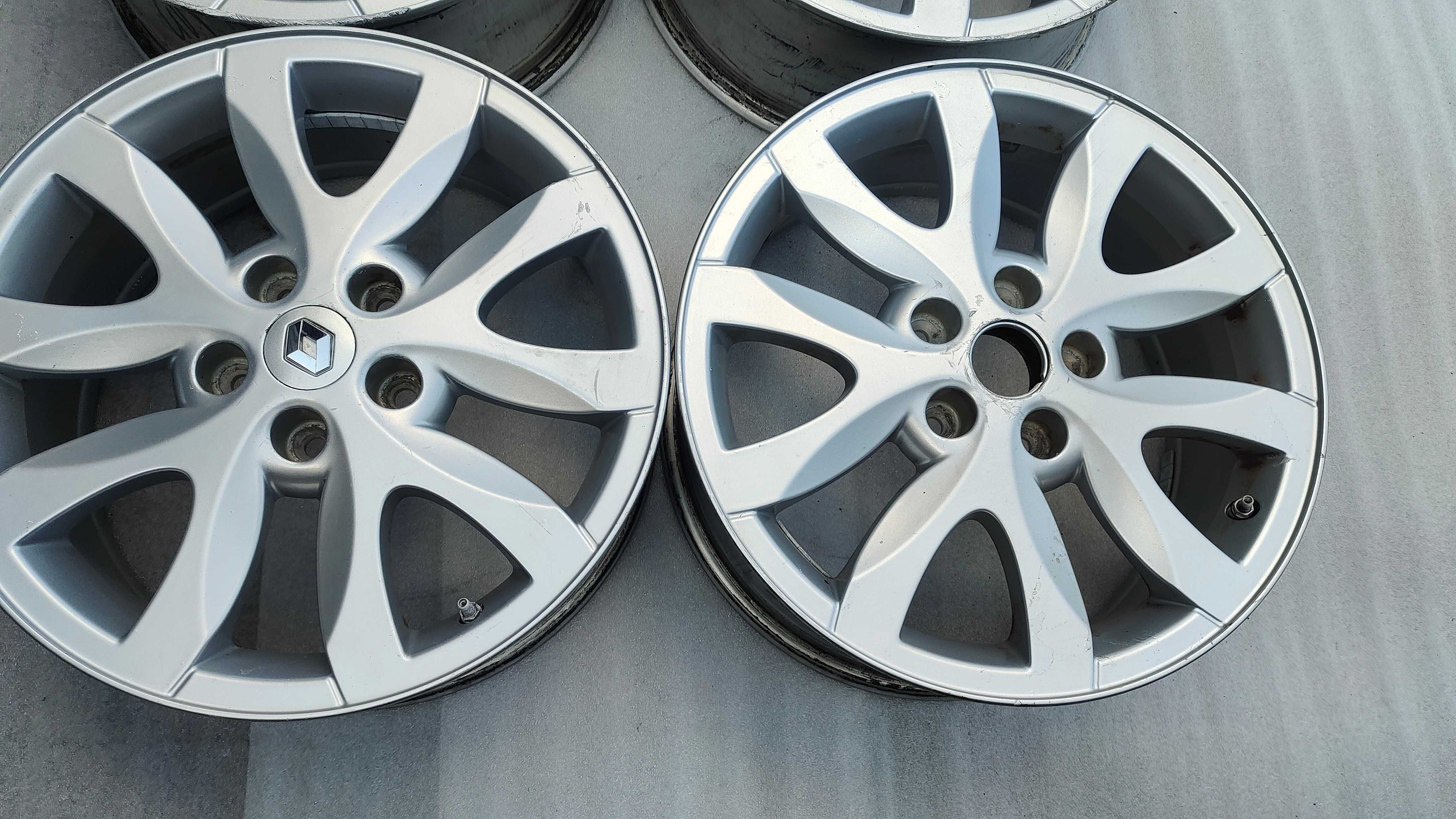 Felgi Aluminiowe Renault Megane Laguna 5x114,3 7J ET47 Czujniki MB