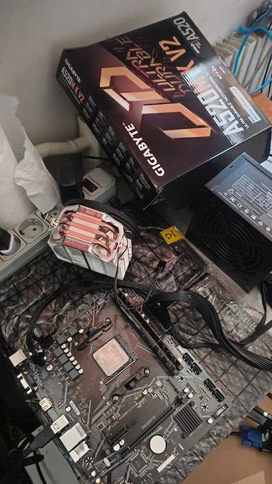 Комплект для збирання пк: A520M\Ryzen 5 3600\Кулер