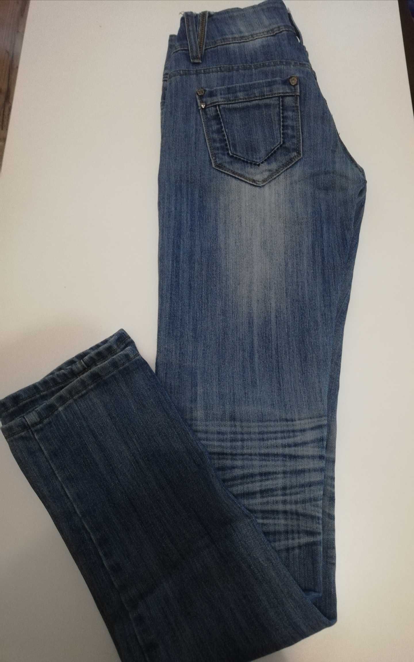 Spodnie jeansy damskie s