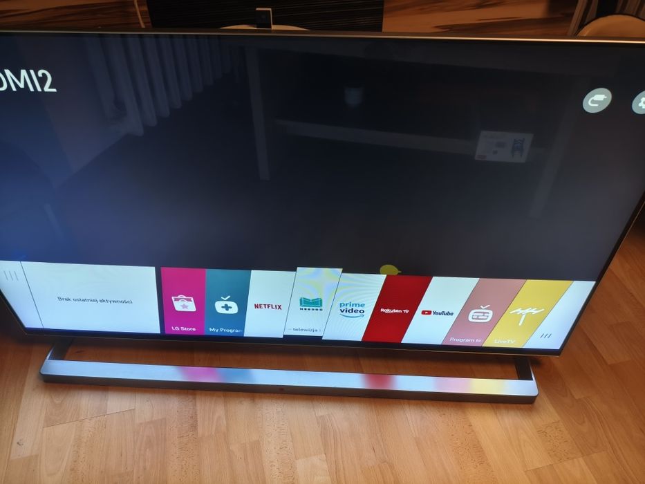 Smart tv telewizor 55 cali + soundbar + transport + pilot + kamerka