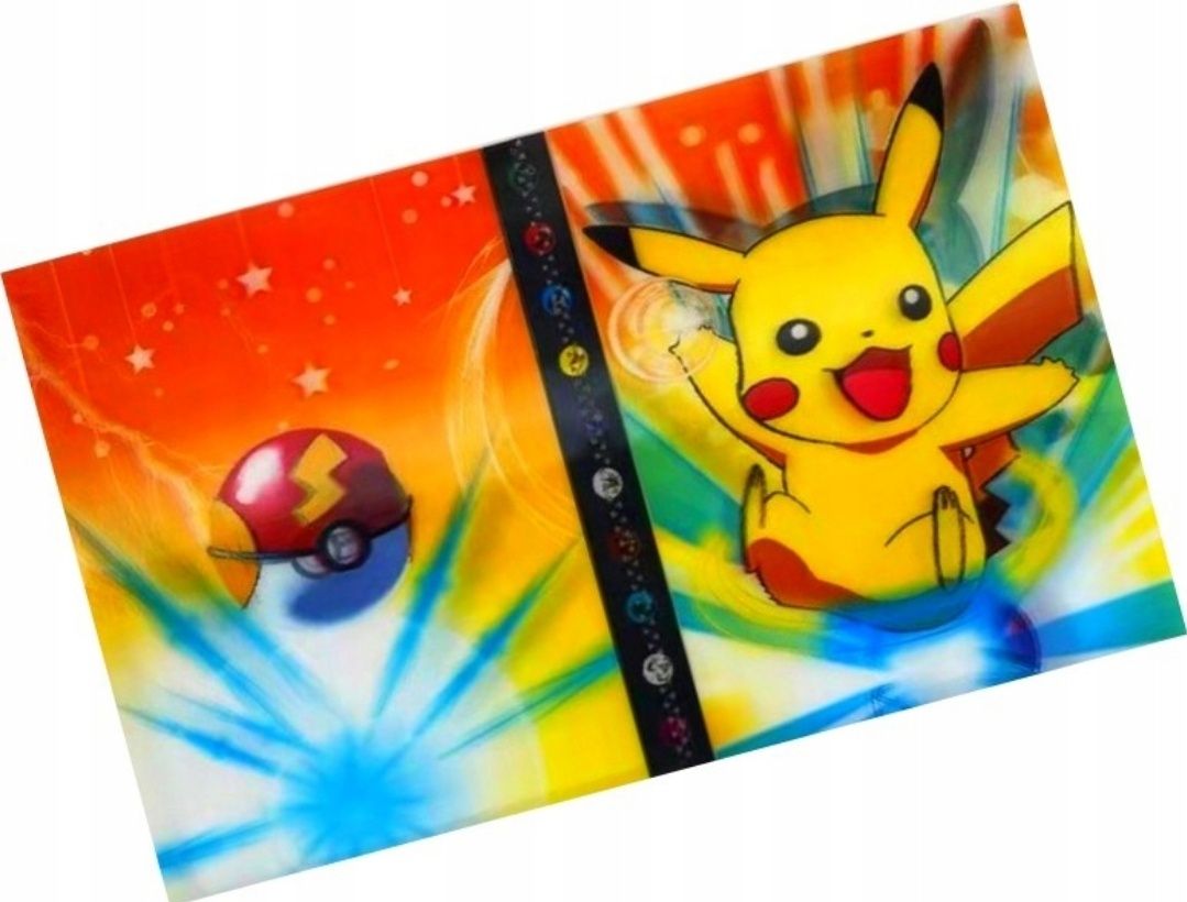 Karty Pokemon 240 sztuk + album 3D klaser na 240 kart 6 wzorów