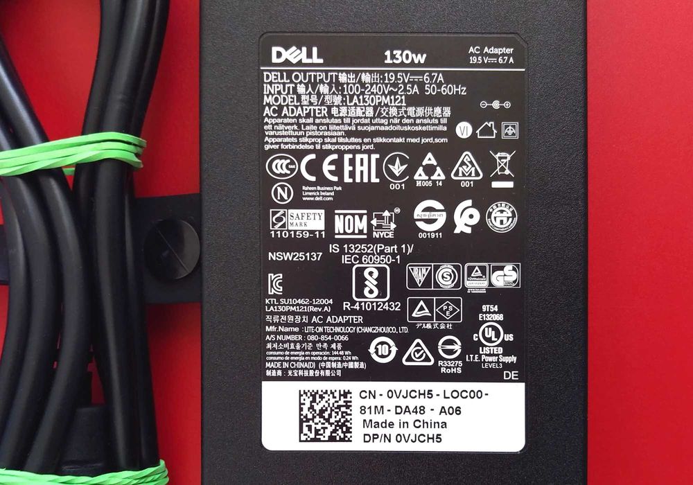 Блок питания DELL 130W 19,5V 6,7A 7,4х5,0мм Надёжный родной из ГЕРМАНИ
