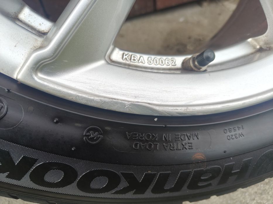 Koła Mercedes z oponami zimowymi 225/50R17 z 20