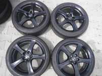 4x Alufelgi  Borbet Volkswagen 18" 8J ET35 5x100 opony 215/45/18