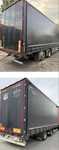 Przyczepa tandem Wielton+zabudowa firanka WECON komplet volvo fh daf