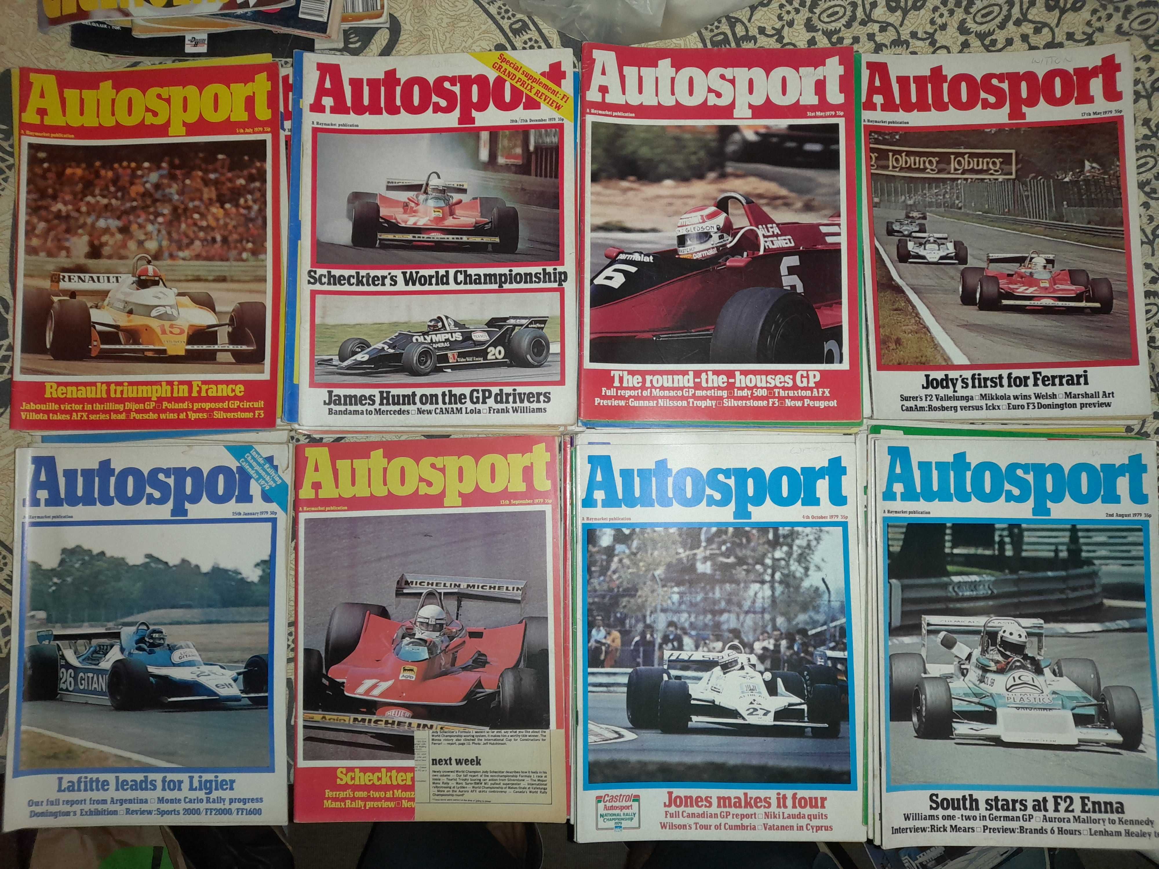 Revistas Autosport inglês