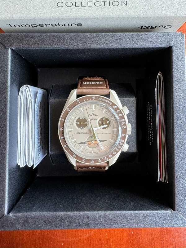 Omega x Swatch Saturn SO33T100 - Bioceramika 2025