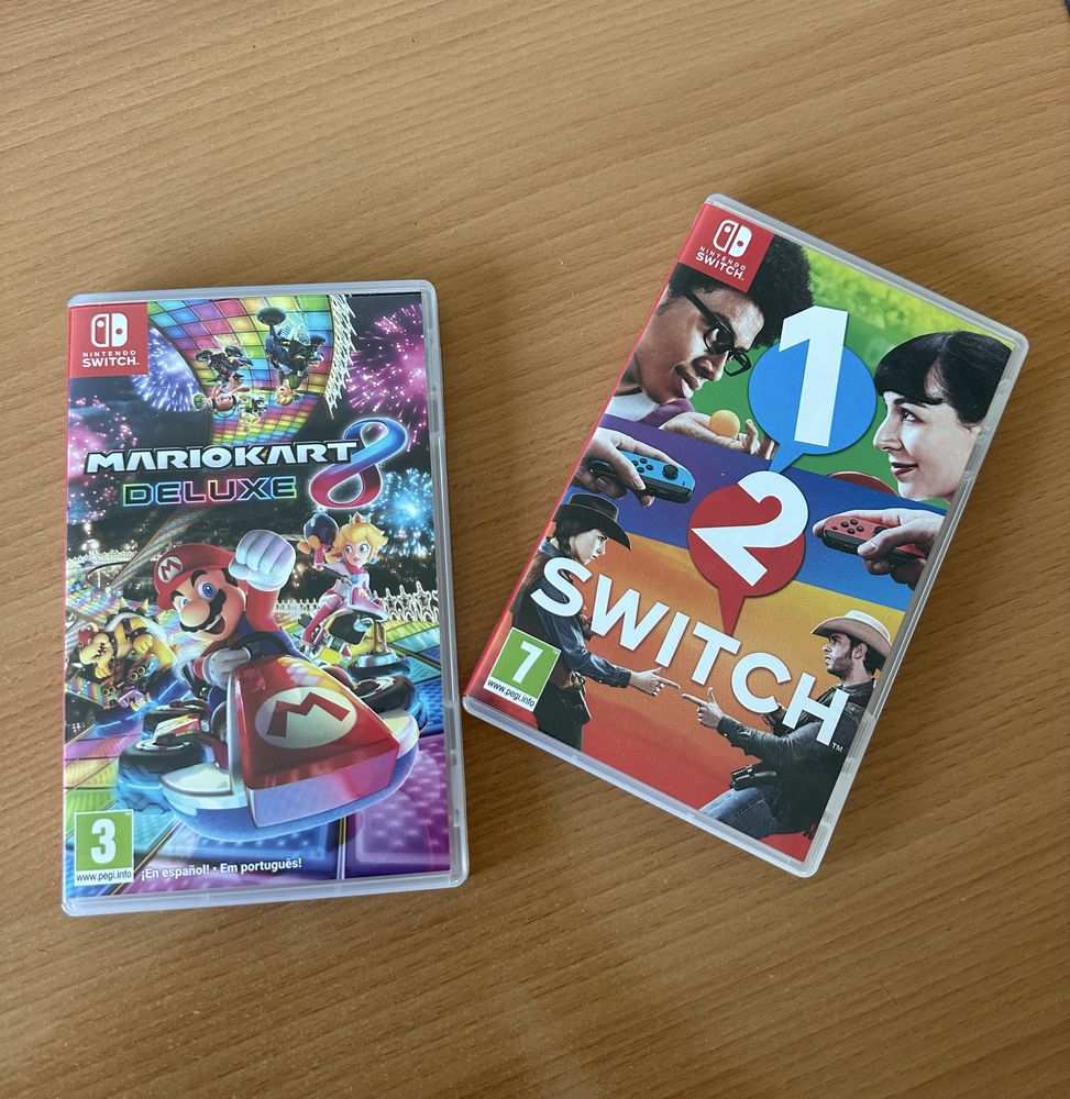 Dois Jogos oficiais da Nintendo Switch