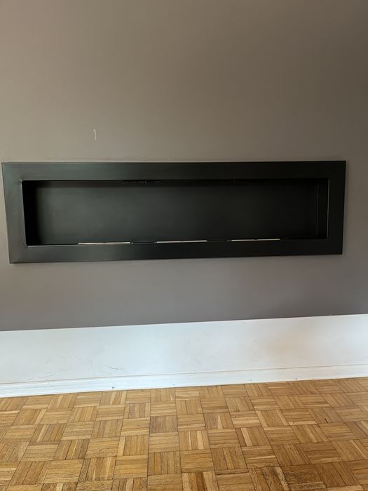 Biokominek do zabudowy, 140x40cm 3 paleniska