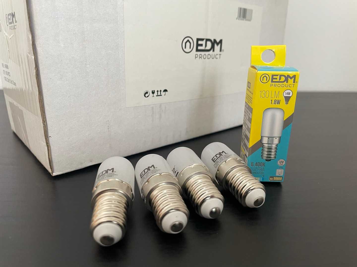 Lâmpada eléctrica - E14 6400k Luz Fria 14W 1.8W 130LM