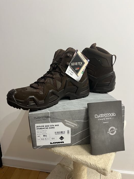 Buty Lowa Zephyr MK2 44 Gtx brąz Nowe