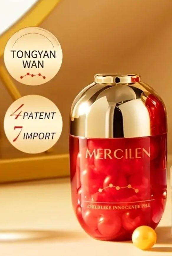 Luksusowe, przeciwzmarszczkowe serum do twarzy Mercilen.