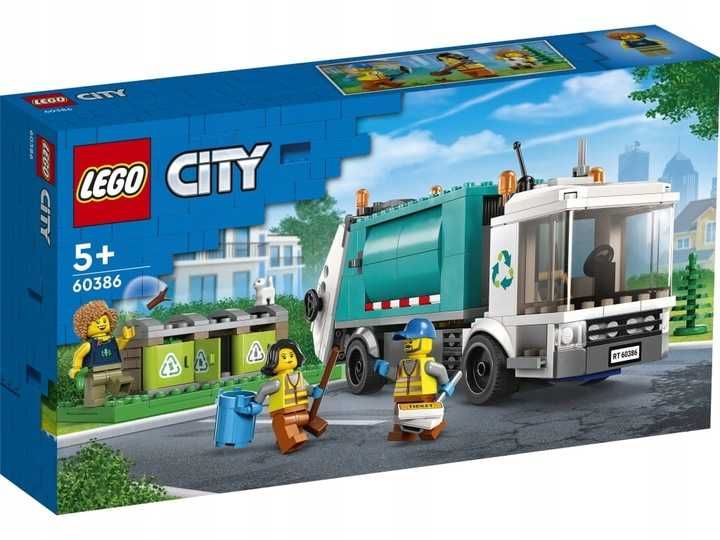 LEGO City 60386 Ciężarówka recyklingowa  5+  *NOWE*