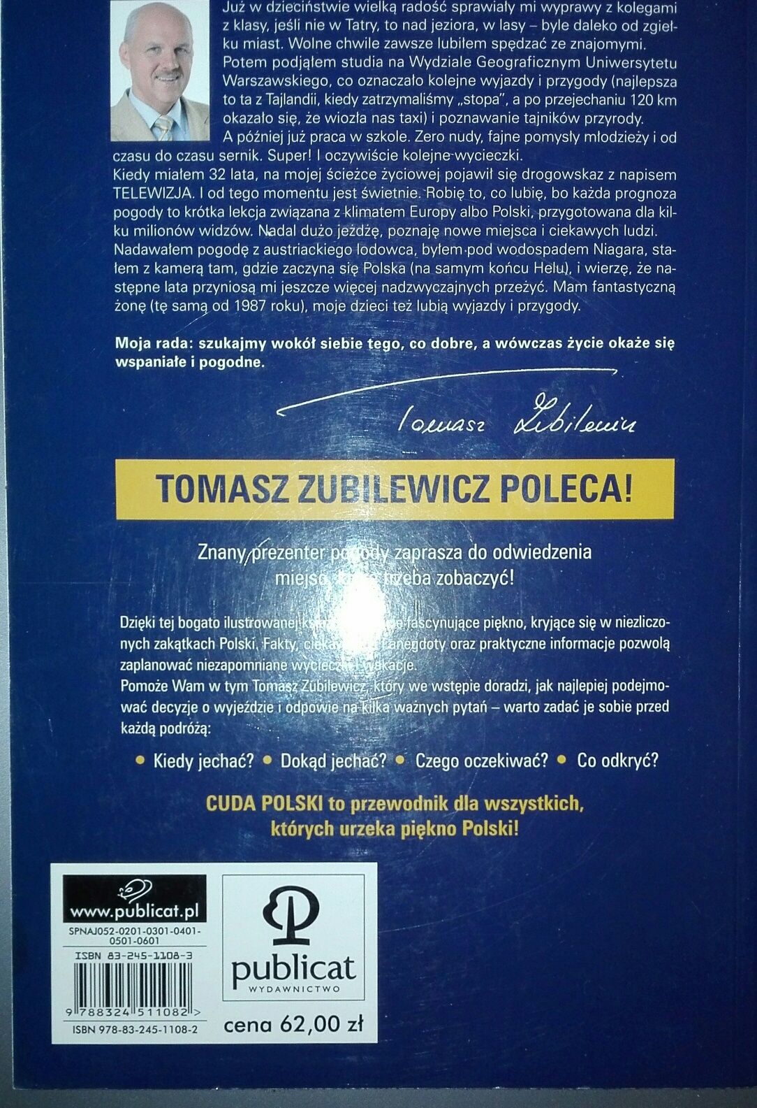 Książka Cuda Polski Zubilewicz Tomasz