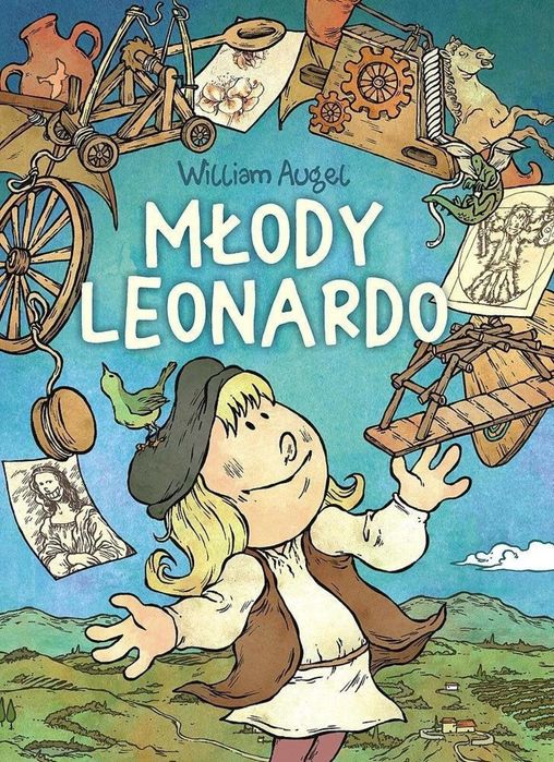 Młody Leonardo Scream Comics Wiliam Augel Rok wydania: 2022, oprawa: