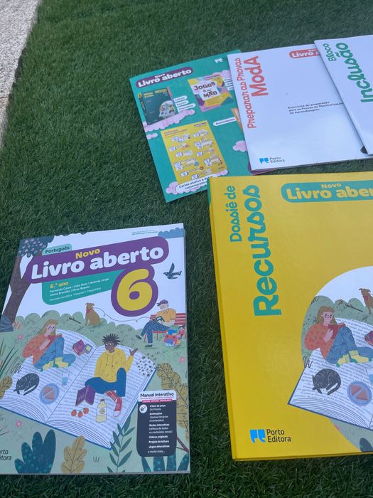 Novo livro aberto 6.º ano