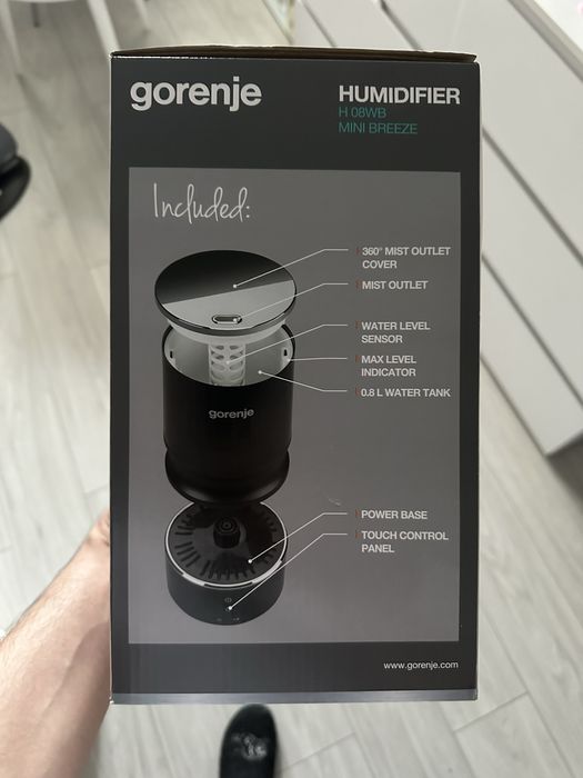 Зволожувач повітря Gorenje H08WB