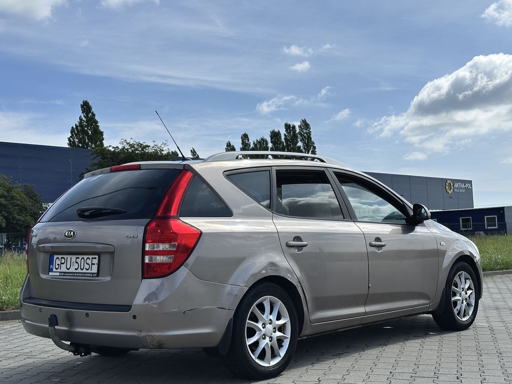 ‘08 Kia Ceed 2.0CRDI 140KM | 6-bieg | Salon PL | Klima | 1 Wł | Hak