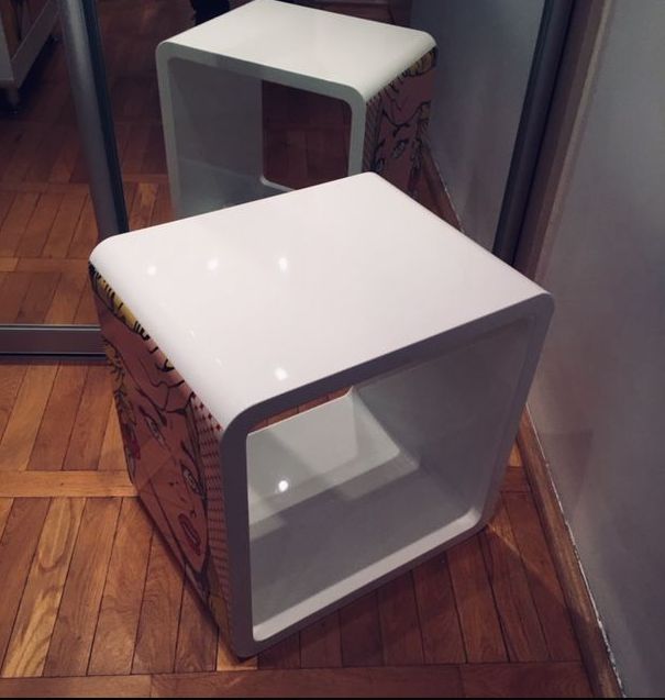 Regał - stolik cube SCARY LADY Kare Design