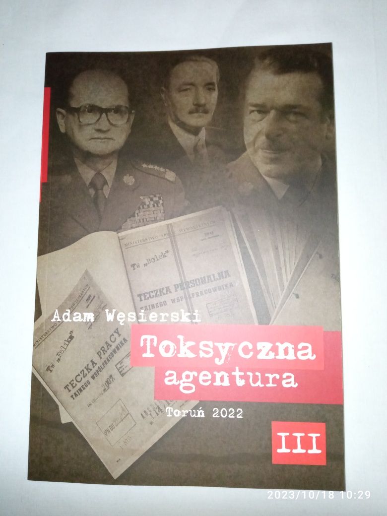 Adam Węsierski Toksyczna agentura 1-4